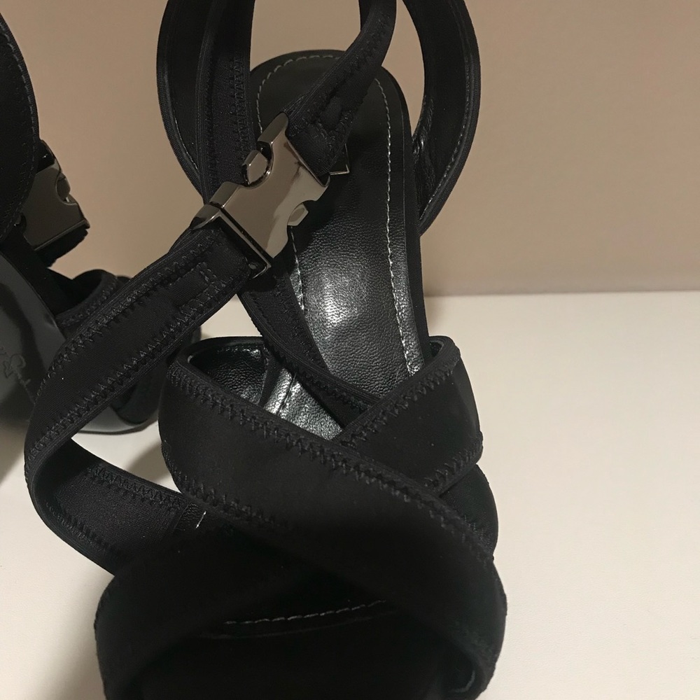 Black Platform Sandals - image 1